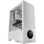 Tacens SAGITTA20 Caja Semitorre ATX Blanca con Ventana Cristal Templado y Pantalla LED Temperatura